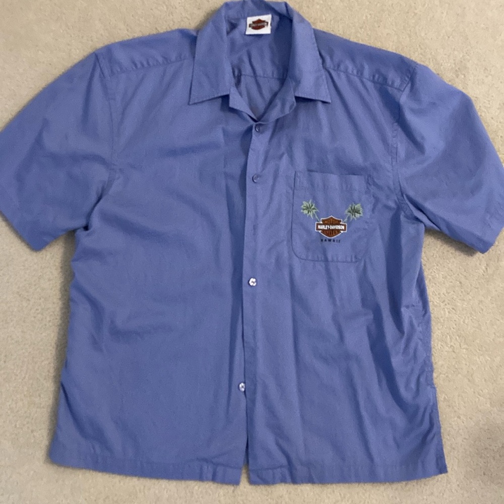 Harley-Davidson Blue Men's Shirt